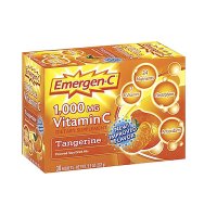 GNC Emergen-C 强效维C冲剂 1000 MG 30包 橙子味