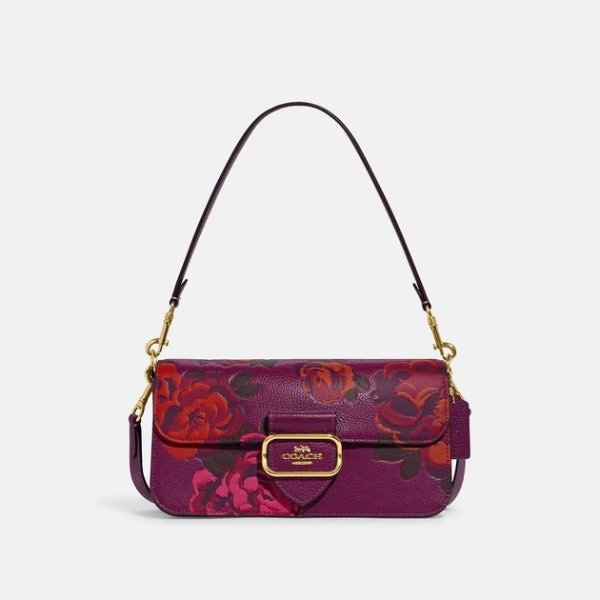 Morgan Shoulder Bag With Jumbo Floral Print