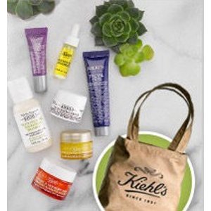 Deluxe Samples when you spend $65+ @ Kiehl's
