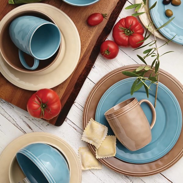 Cucina 16 Piece Dinnerware Set, Service for 4Cucina 16 Piece Dinnerware Set, Service for 4Ratings & ReviewsCustomer PhotosQuestions & AnswersShipping & ReturnsMore to Explore