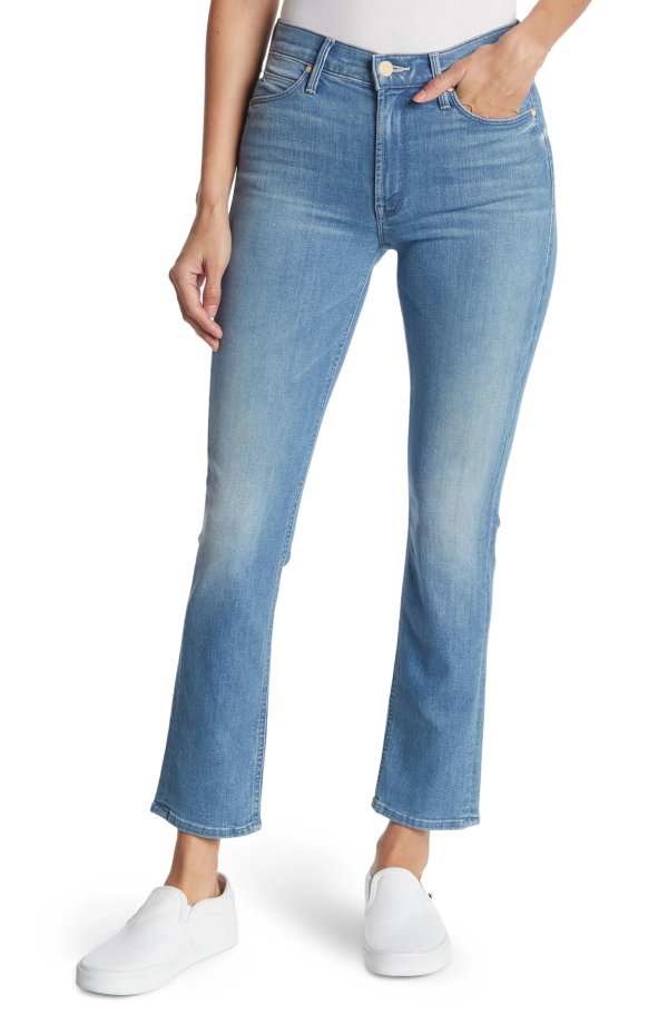 The Mid Rise Dazzler Ankle Jeans