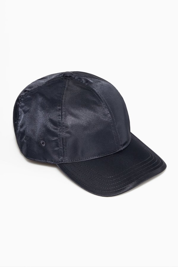 NYLON BASEBALL CAP - DARK NAVY - Hats - COS