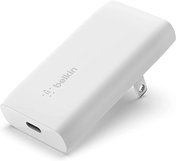 USB C GaN Wall Charger 30W PD, Fast Charger USB-C Power Delivery for iPhone 13/13 Pro/13 Pro Max/13 Mini/12/12 Pro/12 Pro Max, Galaxy S22/S22 Ultra/S22 Plus/S21/Fold, iPad Pro/MacBook