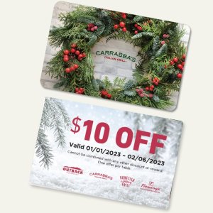 Carrabba's Italian Grill Gift Card Limited Time Offer