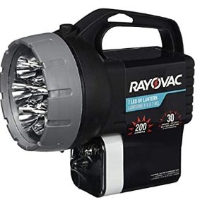 RAYOVAC Floating LED Lantern Flashlight, 6V Battery Included, Superb Battery Life, Floats For Easy Water Recovery, Emergency Light