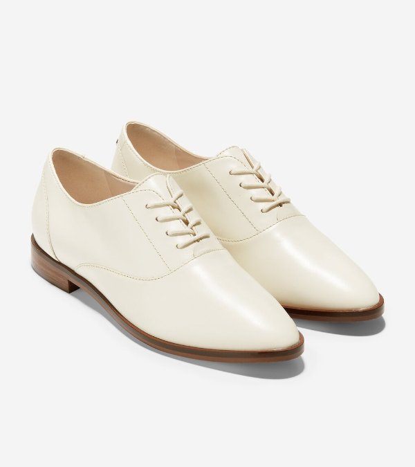 Women's Modern Classics Oxford in Ivory | Cole Haan
