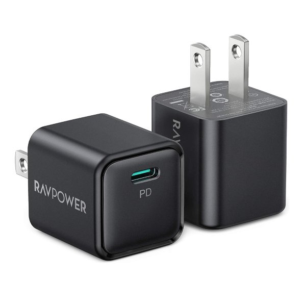 2-Pack 20W USB-C Charger