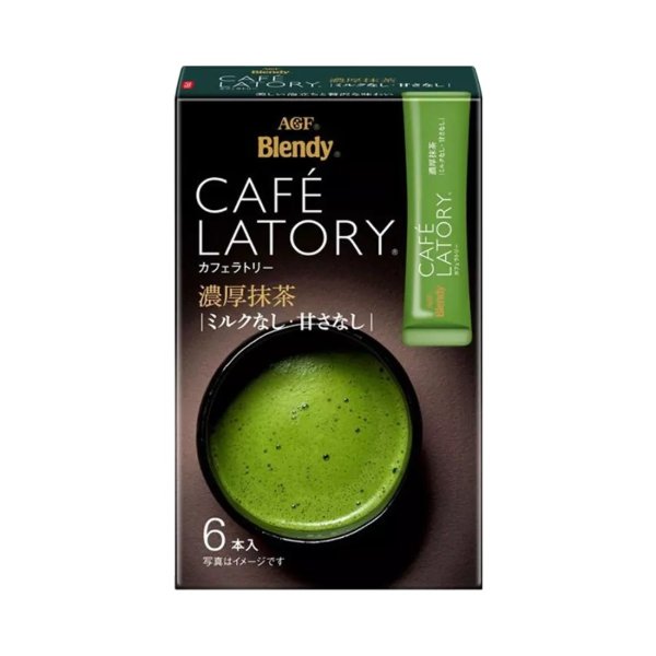 Blendy 速溶浓厚抹茶拿铁 6袋