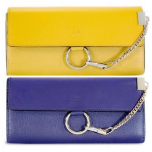 CHLOE Faye Leather Wallet@JomaShop.com