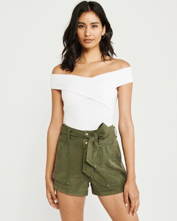 Womens Off-the-Shoulder Bodysuit | Womens Clearance | Abercrombie.com