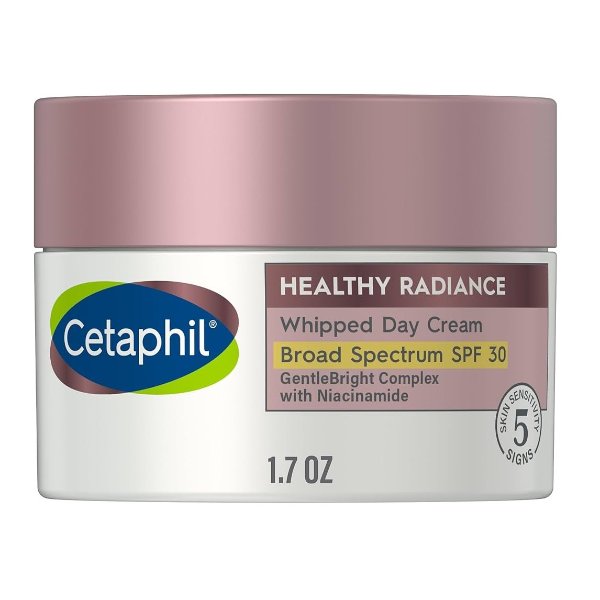 Face Day Cream, Healthy Radiance Whipped Day Cream w/SPF 30