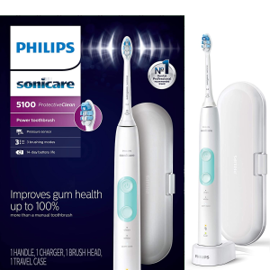 Philips Sonicare HX6857/11 ProtectiveClean 5100 Rechargeable Electric Toothbrush
