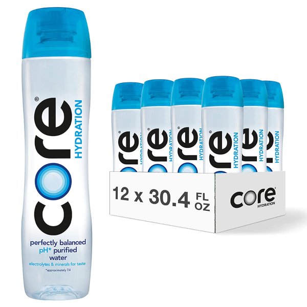 CORE Hydration, 30.4 Fl. Oz Pack of 12 Perfect 7.4 pH