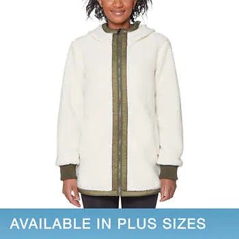 Madison Ladies' Fuzzy Jacket