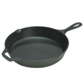 L8SK3 Pre-Seasoned 10.25 Inch Cast Iron Skillet with Assist Handle