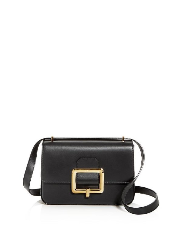 Janelle Small Leather Shoulder Bag