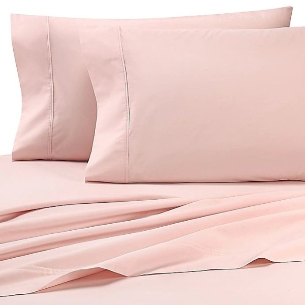 ® HomeGrown™ 325-Thread-Count Cotton Percale Flat Sheet