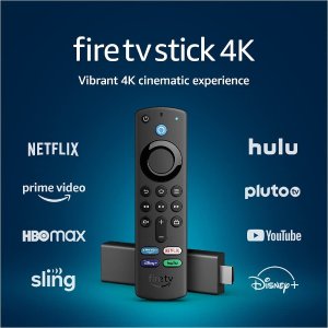 Fire TV Stick HD/4K 电视棒 + Alexa 语音遥控器