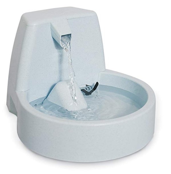 Drinkwell Original Cat and Dog Water Fountain, Filtered Water for Your Pet, 50 oz. Water Capacity