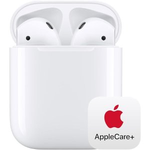 AppleAirPods (2nd Generation) Wireless Earbuds with Lightning Charging Case withCare+ (2 Years)