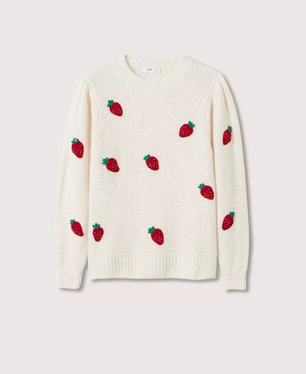 Women's Knit Embroidered Sweater