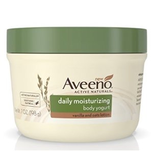 Aveeno Active Naturals Daily Moisturizing Body Yogurt Moisturizer, Vanilla And Oats, 7 Oz.