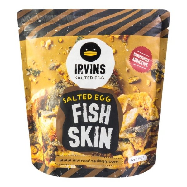 Irvins Salted Egg Fish Skin 105g