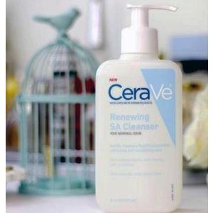 CeraVe Renewing SA Cleanser, 8 Ounce