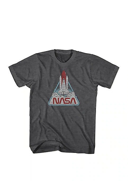 NASA Rocket Take Off Graphic T-Shirt