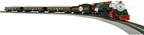 The Christmas Express Electric HO Gauge Model Train Set with Remote and Bluetooth Capability