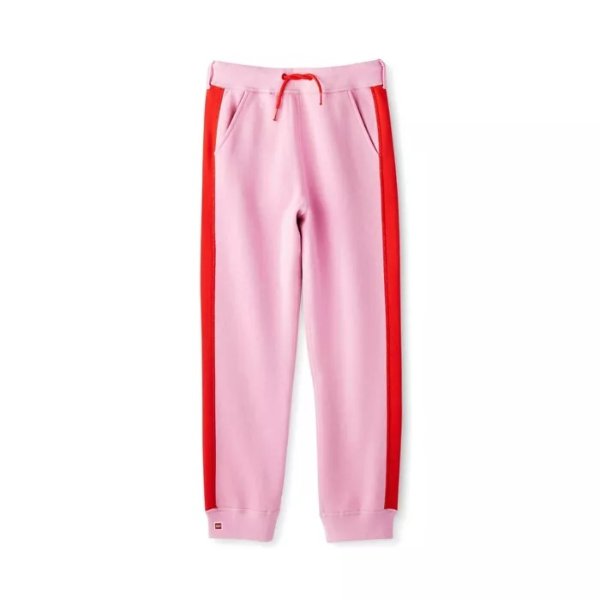 Kids' Adaptive Track Jogger Pants - LEGO® Collection x Target Pink