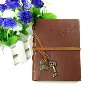 Aitao Journal Diary String Key Retro Vintage Classic Leather Bound Notebook