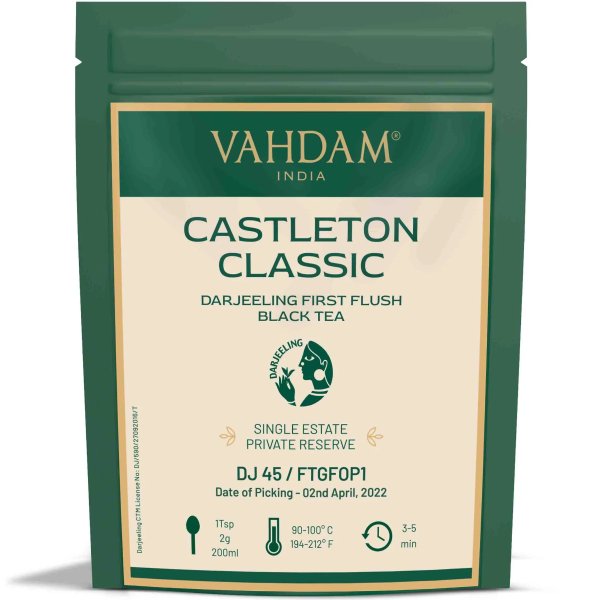 Castleton Classic Darjeeling First Flush Black Tea (DJ 45/2022)
