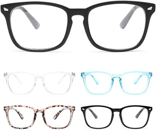 5副防蓝光眼镜