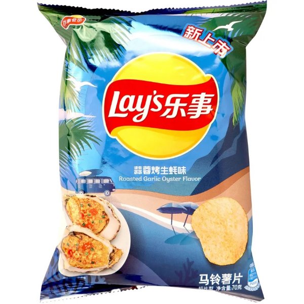 Lay'S Chips Garlic Oyster Flv