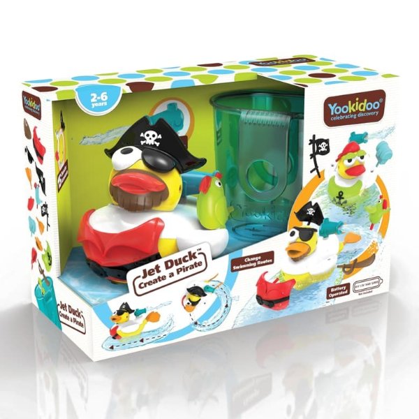 Jet Duck™ Create a Pirate Bath Toy Kit