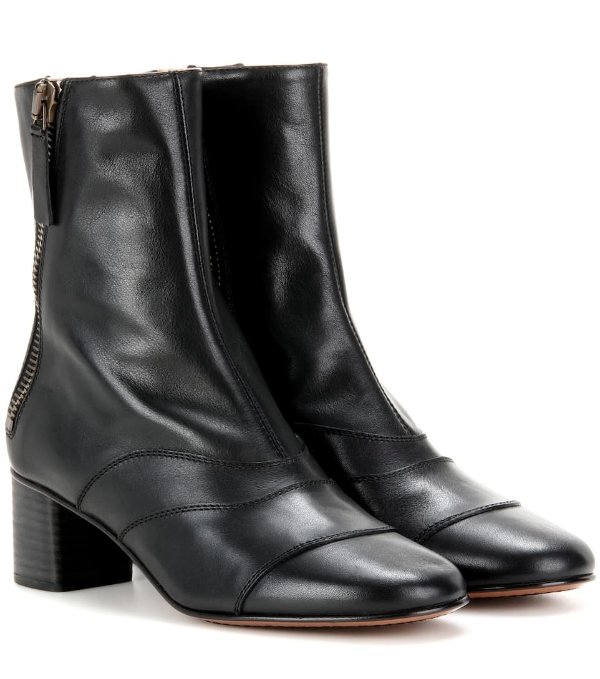 Lexie leather ankle boots