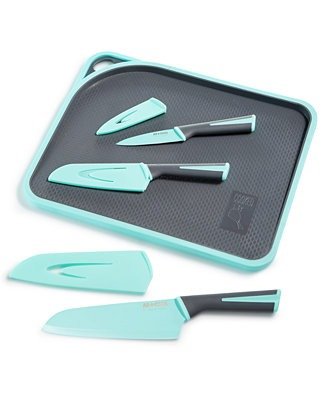 Art & Cook 7-Pc. Knife Set with Cutting Board