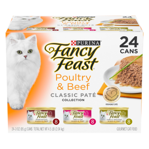 Fancy Feast 混合口味24罐猫罐头套装促销