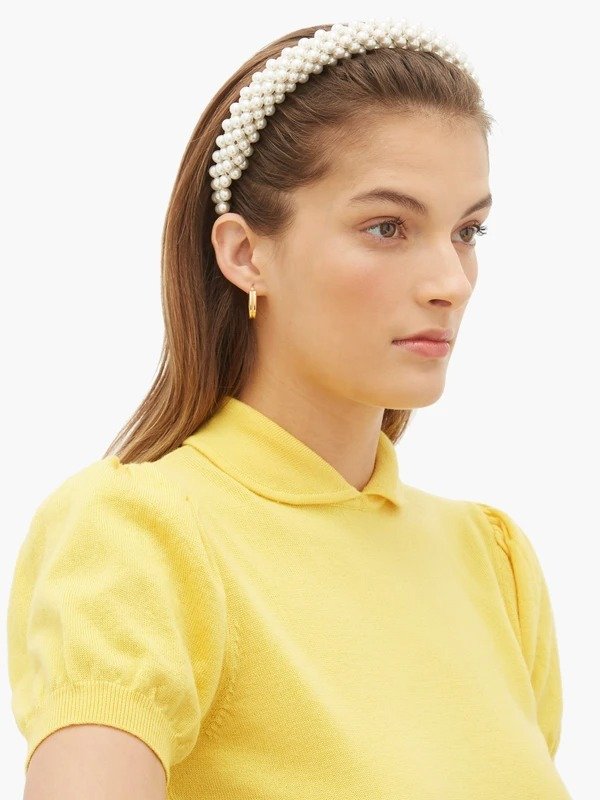 Antonia faux-pearl headband | Shrimps | MATCHESFASHION US