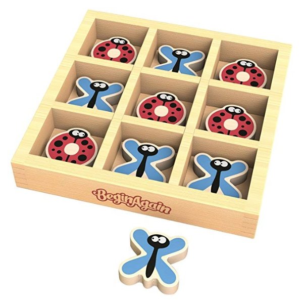 - Tic Bug Toe, Travel Sized Tic Tac Toe Game, Helps Promote Cooperative Play and Fine Motor Skills (For Kids 3 and Up)