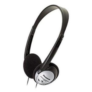 Panasonic Lightweight Headphones w/ XBS® RP-HT21 Silver