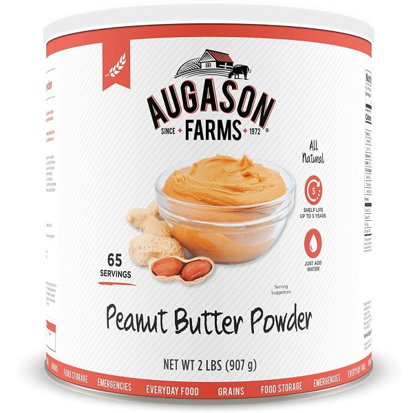 Peanut Butter Powder 2 lbs No. 10 Can