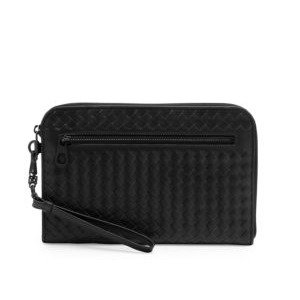 - Woven Leather Document Case