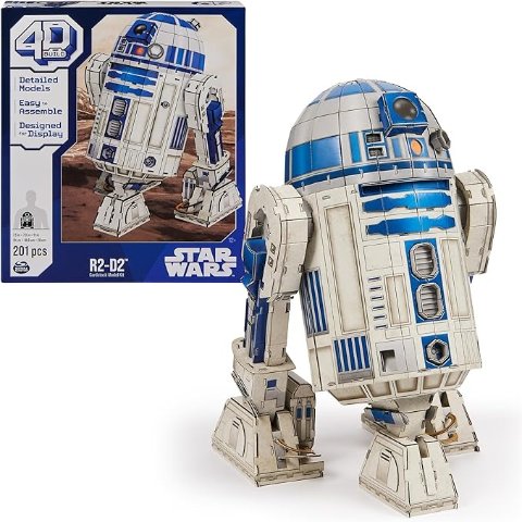 4D Build R2-D2纸质拼搭模型