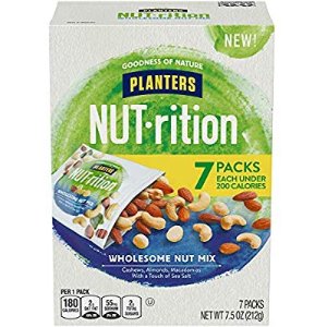 NUTrition Wholesome Nut Mix (7.5 oz Bag, Pack of 7)