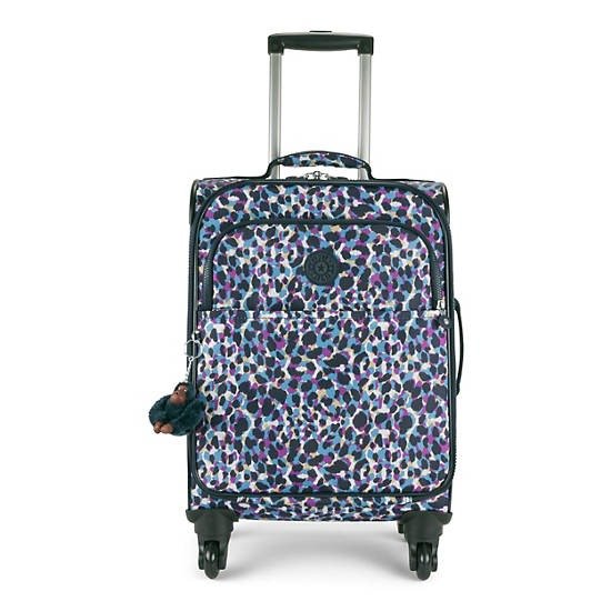 Small Printed Wheeled Carry-On Luggage
