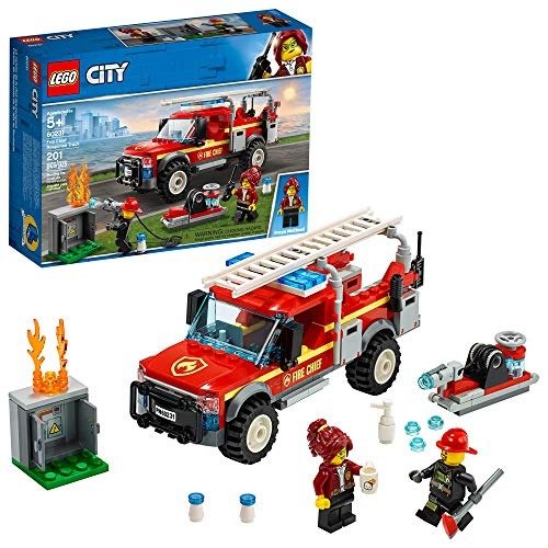 City Fire Chief Response Truck 60231 Building Kit (201 Pieces)