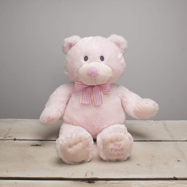 "Petunia" the 11in Pink My First Teddy Bear by Russ Berrie