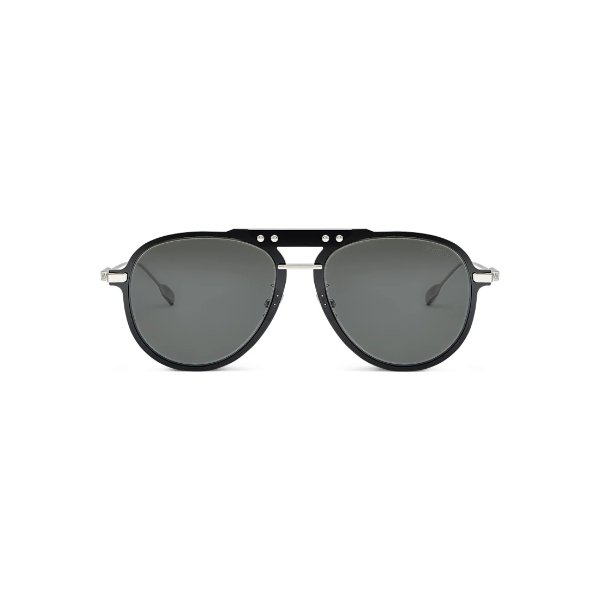 Bridge Pilot Black Smoke Polarized Sunglasses | RIMOWA